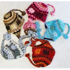 H684 NWT Wholesale Lot of 5 pcs Gorgeous Hand Knitted Mohwak Woolen Hat/Cap